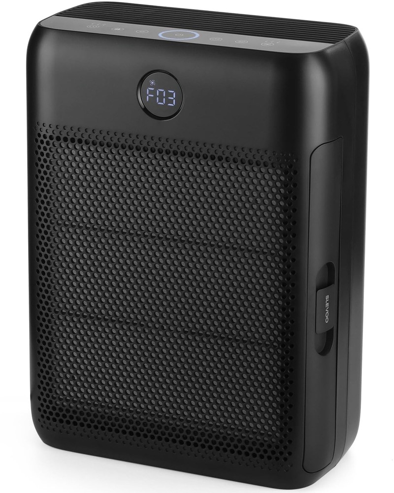 Slevoo Air Purifier for Home Large Room, H13 True HEPA Filter Air Purifiers &…