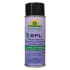 Renewable Lubricants 80002 Lubricant, 11 Oz, Aerosol Can, Vegetable Oil, Yellow