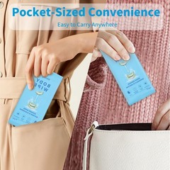 40 Pcs Body Wipes Individually 1 Count (Pack of 40), 40 Pack-Travel Size