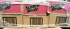3M 98 Scotch Brite Scouring Pad White 6″ x 9″ (152 x 228mm) 4 Pads Trboxtapes