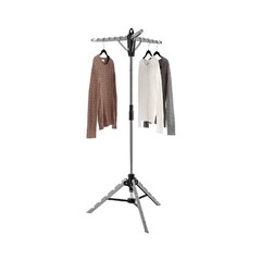 Whitmor 64.5in. H X 28in. W X 28in. D Stainless Steel Tripod Clothes Drying Rack