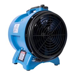 Variable Speed 12″ Diameter Industrial Confined Space Ventilator Fan