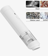 Cordless Handheld Mini Vacuum Cleaner, Bagless, Crevice Tool & Dusting Brush