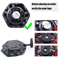 DVBB Pull Start Recoil Starter Compatible with Champion 196cc 208cc Black