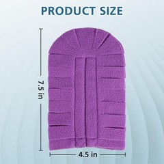 360° Fleece Duster Refills for Swiffer, Washable Reusable Multicolor