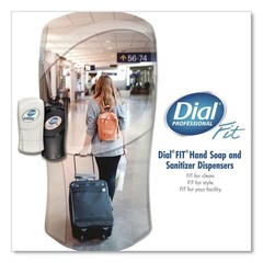 Dial Professional 16626 Universal Touch Free Dispenser – Slate 3/CT New