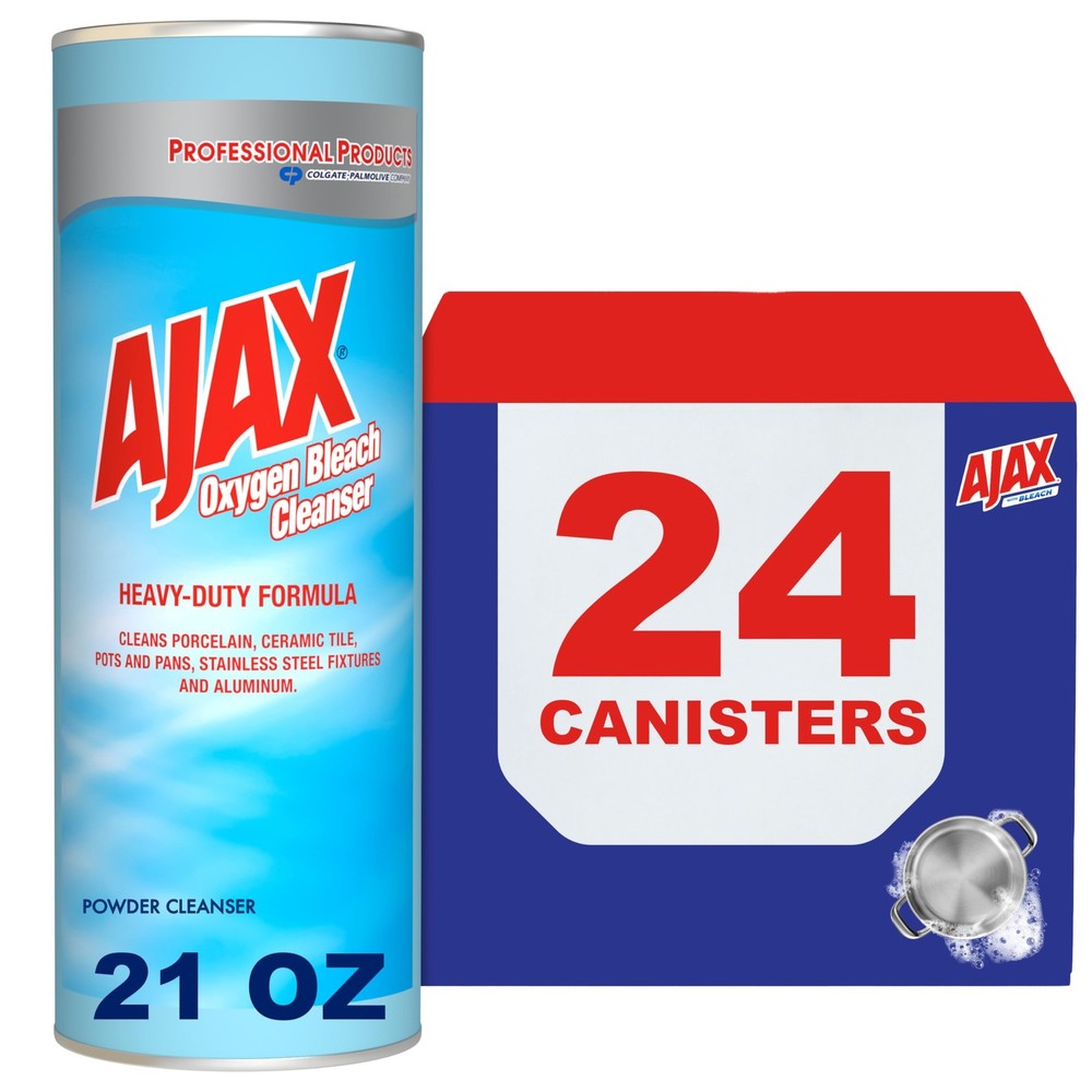 AJAX-14278 Professional 21 Ounce (Pack of 24), Oxygen Bleach Powder Cleanser
