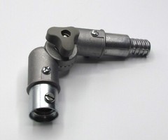 2-Extension Pole Angle Adapter – Fits all standard threaded poles. All metal. H