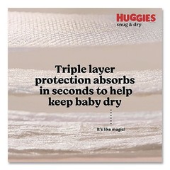 Kimberly-Clark 51520 Snug & Dry 16 lbs. to 28 lbs. Diapers – Size 3 (168/CT) New