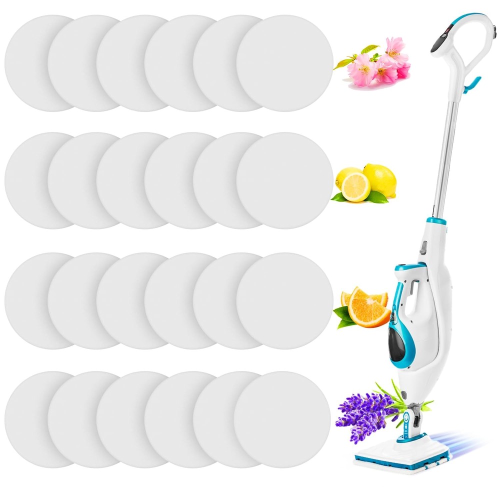 Maitys 24 Pcs Fragrance Discs Replacement Steam Mop Scent Fresh Fragrances