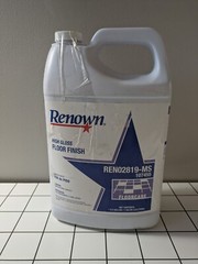 Renown 1 Gallon High Gloss Floor Finish REN02819-MS Brand New
