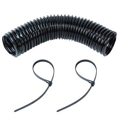 Dkaikai Vacuum Bag Hose Fill Tube for Kirby Heritage G3 G4 0.01 inches, Black