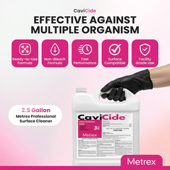 CaviCide Liquid Surface Disinfectant Cleaner 2.5 Gallon Bottle