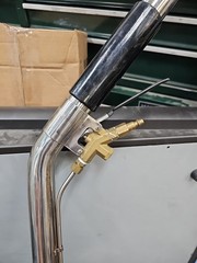 Stainless steel 2-Jet Floor Wand