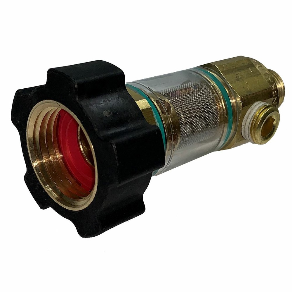 General Pump 100652 Duraview Inlet Water Filter 3/8″ MPT X 3/4 FGH, 1/4″ Bypass