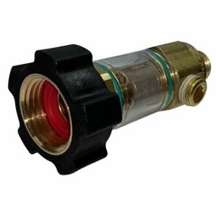 General Pump 100652 Duraview Inlet Water Filter 3/8″ MPT X 3/4 FGH, 1/4″ Bypass