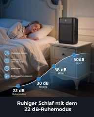 Slevoo Air Purifier for Home Large Room, H13 True HEPA Filter Air Purifiers &…
