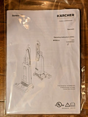 Karcher Windsor Sensor S15 15” Upright Vacuum, NEW NOB (missing small tool)
