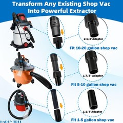 Happy Tree Universal Fits All Brands’ Shop Vacs with 2-1/2″ Small,