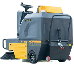49″ Ride-On Floor Sweeper, 21Gal 48V 4*67Ah, CSR49