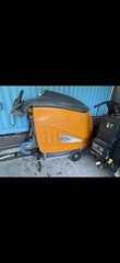 Taski Swingo 1655 Floor Scrubber W/ 4 Batt Charger Incl 4 Other Machines