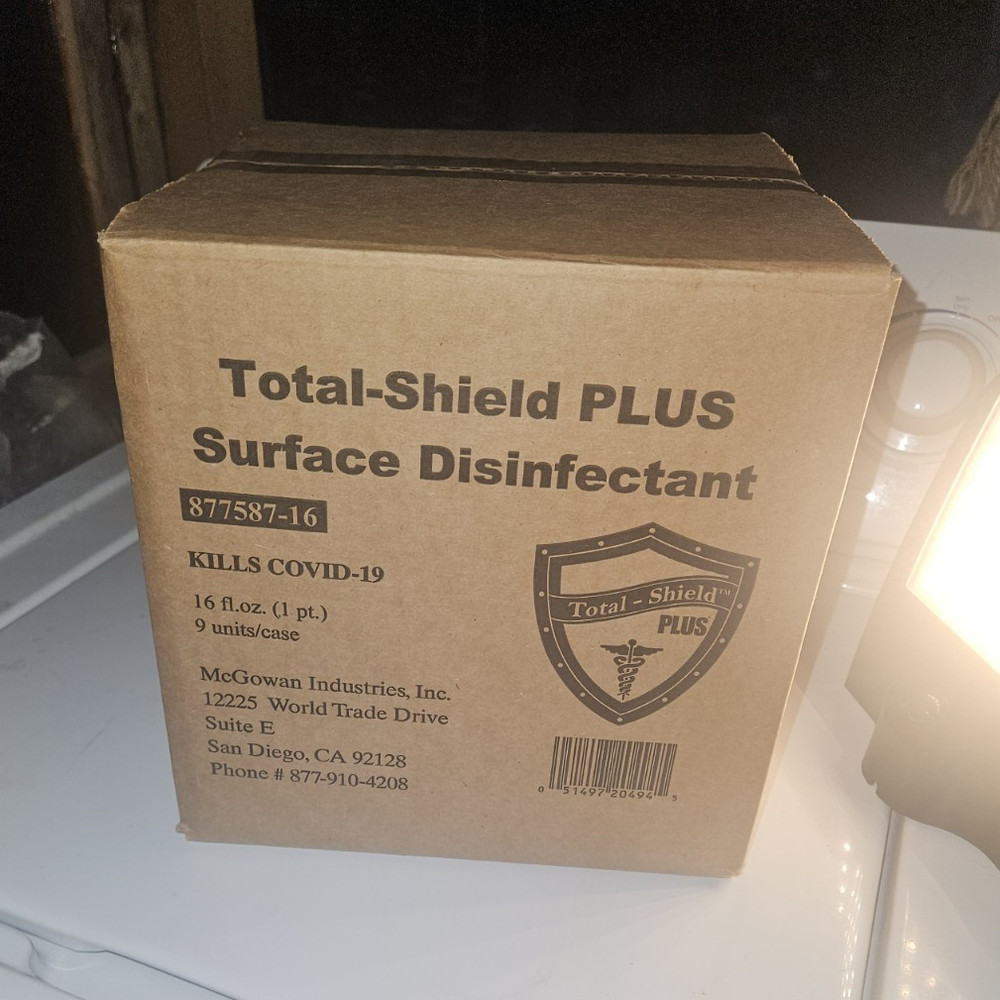 Total-Shield Plus Disinfectant Cleaner Liquid 16 fl. oz. 9 Pack
