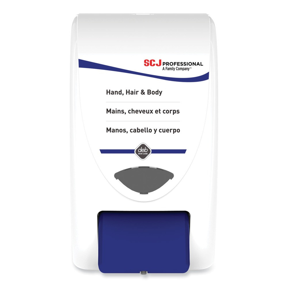 SC Johnson SHW2LDP 2 L Cleanse Hand, Hair and Body Dispenser – WT/BL (8/CT) New