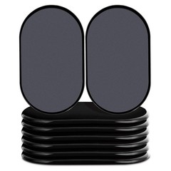 Reusable Large Furniture Sliders for Carpet, Movers Sliders, Black