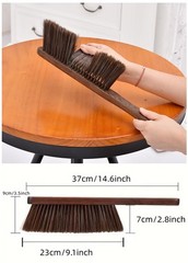 Hand Broom Brush Dust Cleaning: Brush, Dusting Couch Small, Brown