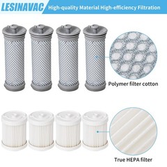 LesinaVac 8 Pack Replacement filter kit for Tineco A10/A11 Hero, A10/A11…