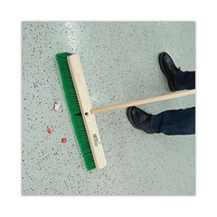 Boardwalk Threaded End Broom Handle, 0.94″ dia x 54″, Natural