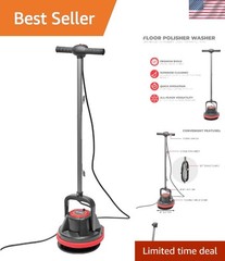 Multi-Surface 10” Heavy Duty Floor Polisher – Quick Clean, Kids & Pets Safe