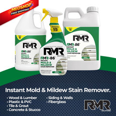 RMR-86 Instant Mold and Mildew Stain Remover Spray – 32 Fl Oz (Pack of 2)