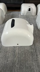 XLERATOR HAND DRYER XL-W NO TOUCH WALL MOUNT BATHROOM EXCEL XL C BW WHITE METAL