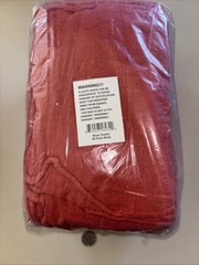 Red Shop Towels Cleaning Wiping Cotton Rags Sealed50ea SameDayHandling &FastUSPS
