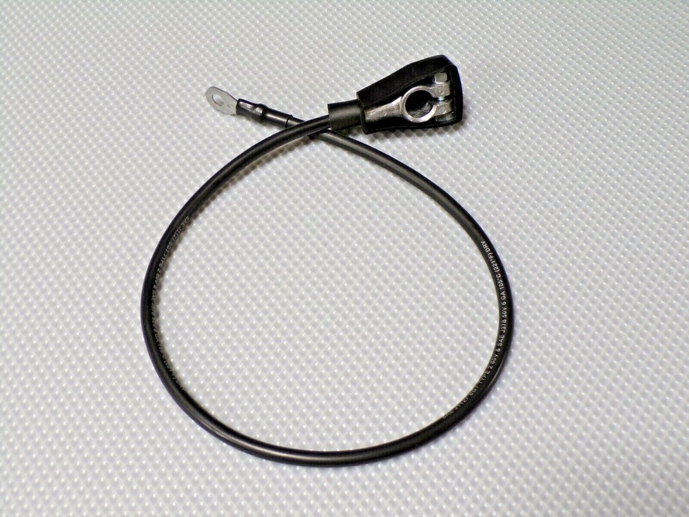 Tennant Battery Cable, 06Ga 30.0L Black .31Ring
