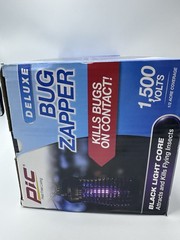 Bug ZAPPER Black Light 15W 1500V Weatherproof 1/2 Acre for Outdoor Pic 15w