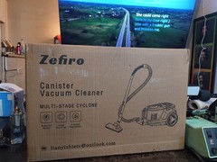 Zefiro Max 1600W Multi-Surface Bagless Canister Vacuum Cleaner 40Kpa Suction