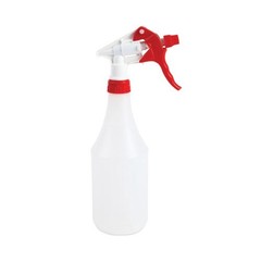 Boardwalk Trigger Sprayer, 8″ Tube, Fits 16-24 oz Bottles, Red/White, 24/Carton