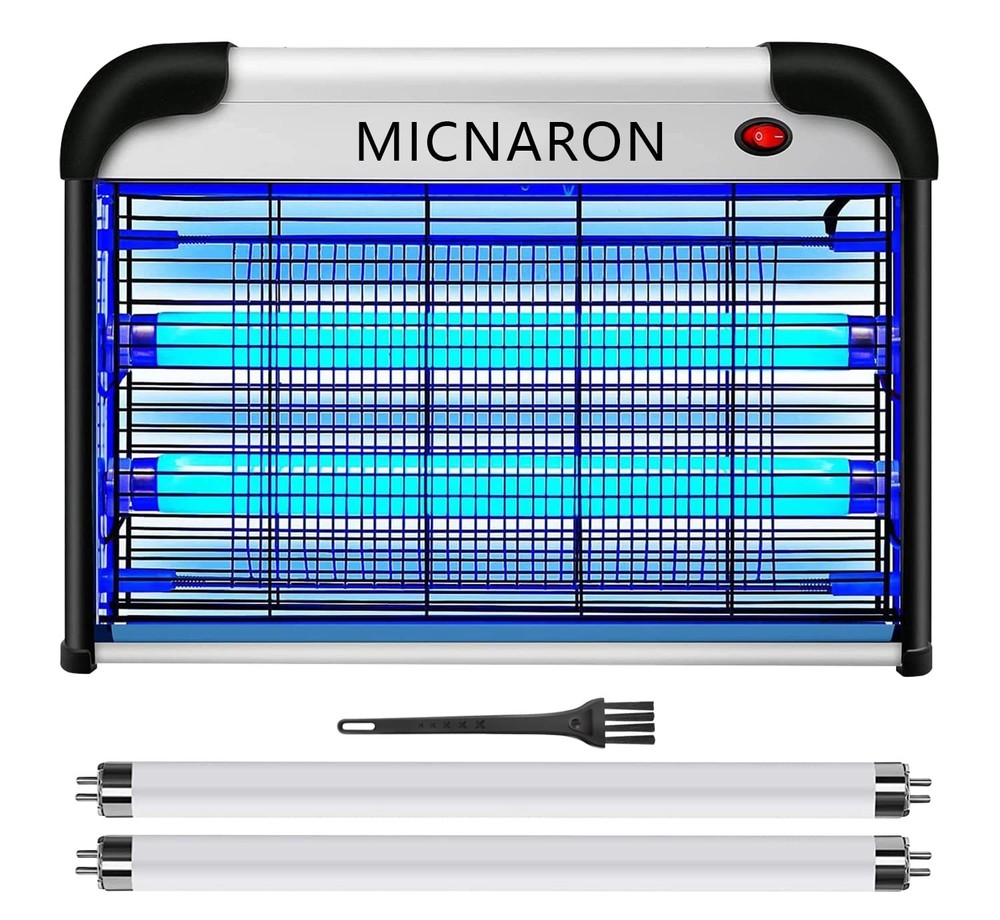 Indoor Electric Bug Zapper, 2800V Powerful Flying Insect Mosquito Black