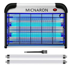Indoor Electric Bug Zapper, 2800V Powerful Flying Insect Mosquito Black