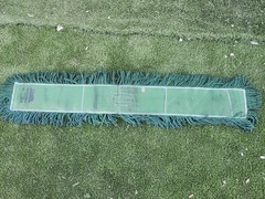 Cintas Infinity Twist 48″ Rectangular Dry Mop Head Synthetic Green Looped End