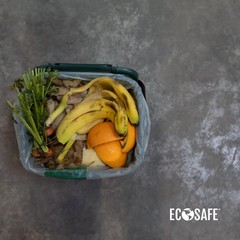 EcoSafe-6400 HR1617-6 Certified Compostable Bag – Small 2.5 Gallon Pack of 720
