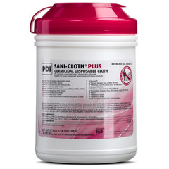 *1-Pack* PDI Sani-Cloth Plus Germicidal 160 Wipes 6″ x 6.75″ Large Q89072