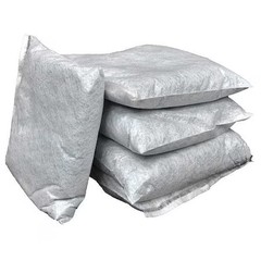 Spilfyter G-61 Sorbent Pillow, 10 Gal, 10 In X 10 In, Universal, Gray, 20 Pk