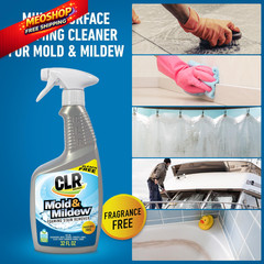 CLR Brands Mold and Mildew Stain Remover, 32 oz. Spray 32 Fl Oz (Pack of 2)