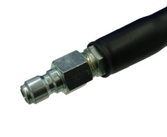 UBERFLEX 4,000 PSI 3/8″ x 50′ Blue Flexible and Light Weight Hose w/ QC’s