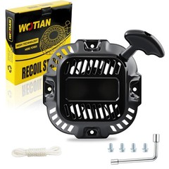 WOTIAN Pull Start Assembly Compatible with Generac 196cc 208cc 212cc, Black