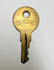 Bobrick Lock Key CAT 74 Made in U.S.A.