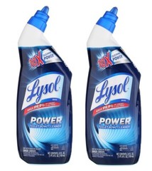 Lysol Power Toilet Bowl Cleaner 24 Oz 2-Pack 48 Oz